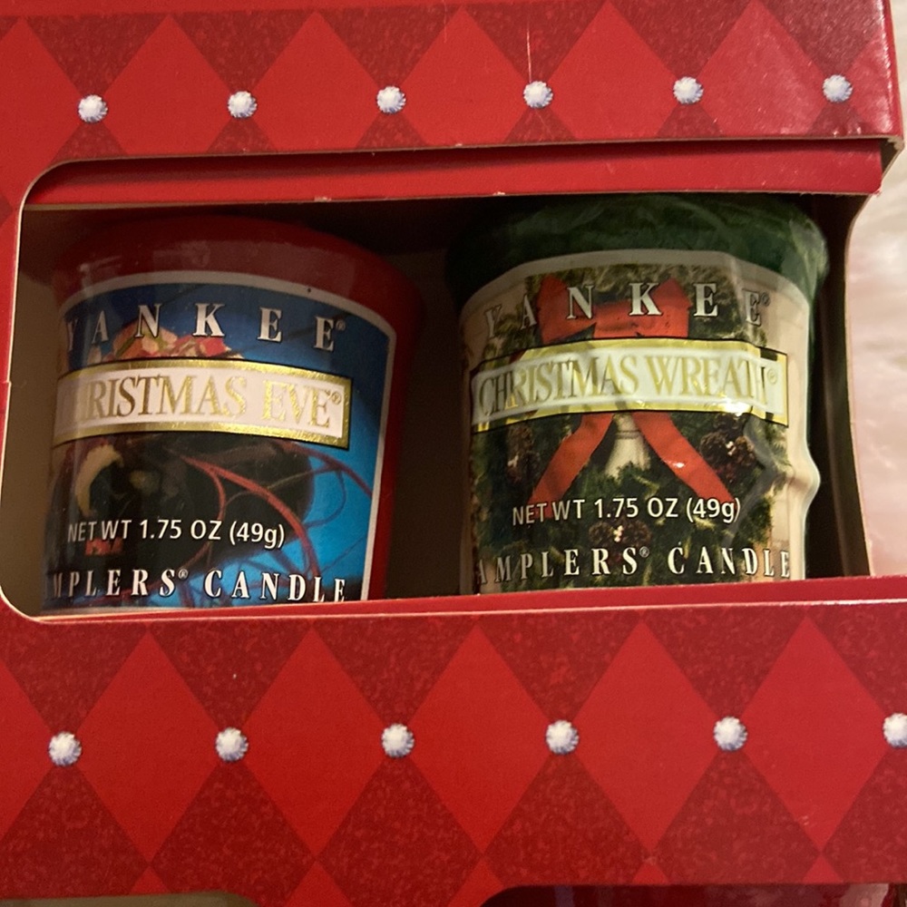 Yankee Candle Five Samplers Votive Candles in original package - Picture 3 of 8